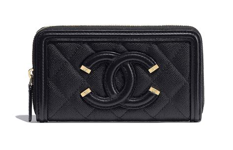 chanel small zipped wallet 2018|chanel long zipped wallet.